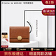 CinvaiKrose官方店小c&k牛皮短款錢(qián)包女士2026新款卡包零錢(qián)夾三八節女神禮物 棕色Brown【送女友老婆女生禮物走心】