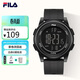 斐樂(lè )（FILA）電子手表運動(dòng)手表女小學(xué)生初中生防水夜光鬧鐘電子表 6658-008