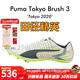 彪馬（PUMA） 田徑精英東京款式 Puma Tokyo Brush 2 男女專(zhuān)業(yè)比賽短跑釘鞋 376333-01/Brush 3/有原裝背袋 42