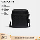 蔻馳（COACH）【品牌直供】禮物男士HOUSTON小號單肩手提斜挎包黑色4009