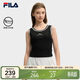 FILA 斐樂(lè )官方楊冪同款女子針織背心2025夏時(shí)尚休閑簡(jiǎn)約修身無(wú)袖上衣