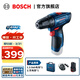 博世（BOSCH） 手電鉆充電電鉆電動(dòng)螺絲刀鋰電池家用工具箱全套套裝GSR120-LI 【2.0Ah×1塊電池】