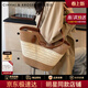CinvaiKrose官方店小c&k度假草編包包女托特包沙灘單肩編織包三八節女神禮物 卡其色【送女友老婆】 生日禮物高級感實(shí)用女生浪漫驚喜
