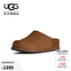 UGG春季新款女士舒適時(shí)尚純色薄底款休閑奧茲克羅格拖鞋 1181130 DKC | 深栗色 37