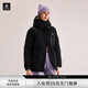 KAILAS凱樂(lè )石多洛米蒂硬殼羽絨服女鵝絨保暖防靜電FLT防水外套秋冬 玄青黑 S