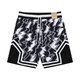 飛人美式籃球短褲男女不過(guò)膝運動(dòng)寬松休閑跑步健身透氣休閑褲褲子 C2413閃電黑 L (120-130斤)