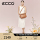 愛(ài)步（ECCO）【38女神節禮物】單肩包 輕奢牛皮手提包女包 小號肩背包9108224 棕色910822490768