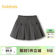 巴拉巴拉女童半身裙2025春短裙兒童格紋百褶裙【商場(chǎng)同款】202125112004