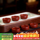 百年利永宜興紫砂品茗杯手工原礦大紅袍泡茶杯茶碗主人杯功夫茶具配件
