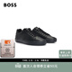雨果博斯BOSS【經(jīng)典款 】男士混合人造皮革運動(dòng)鞋 005-黑色 41