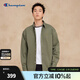 Champion冠軍襯衫男2025秋季新款做舊工裝風(fēng)日系翻領(lǐng)外套女潮休閑 軍綠色 XL