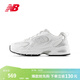 NEW BALANCE NB官方男鞋女鞋潮流復古舒適百搭老爹鞋MR530系列 白色 MR530EMA 37 腳長(cháng)22.5CM