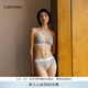 Calvin Klein內衣【摩登引力帶】女士ck棉質(zhì)襠防夾臀半包臀內褲女 P7A-椰青灰 L
