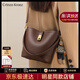 CRTNZO KROEZ輕奢包包女款2026年新款斜挎包女士水桶包生日520情人節禮物實(shí)用 雅丹咖-輕奢禮物送女朋友老婆女生閨蜜生日禮物實(shí)用