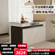 唯有百意家用可旋轉伸縮中島臺餐桌一體現代簡(jiǎn)約巖板小戶(hù)型廚房多功能島臺 顆粒板ENF 1.2m島臺+1m餐桌