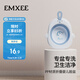 嫚熙（EMXEE）嬰兒洗臉盆洗屁屁洗腳盆新生兒專(zhuān)用洗屁股盆子寶寶可折疊臉盆灰藍