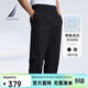 諾帝卡（NAUTICA）【商場(chǎng)同款】男裝秋冬棉氨混紡休閑長(cháng)褲PO3350 藏青4DN 32 