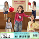 LUSON【斷貨王】小O寶童裝寶寶甜妹長(cháng)袖t恤女趣味2025秋季女童洋氣上衣