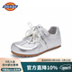 Dickies女士阿甘鞋德訓鞋休閑鞋網(wǎng)面鞋平底鞋運動(dòng)鞋 銀色（春秋）  39