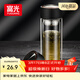 富光男女士雙層玻璃杯 支持團購經(jīng)典簡(jiǎn)約304茶隔水杯子便攜創(chuàng  )意泡茶杯