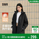 森馬（Semir）防護|地理系列羽絨服三防發(fā)熱90絨子兩件套101724113006