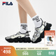 FILA 斐樂(lè )女鞋運動(dòng)鞋FRAGOLA摩登涼鞋2024夏季新款時(shí)尚休閑草莓涼鞋 燧石灰/冰灰-EI 37.5