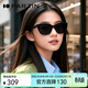 帕森（PARZIN）偏光太陽(yáng)鏡女 26年新品黑超高級感貓眼大框防曬駕駛墨鏡男 PZ7836