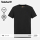 添柏嵐（Timberland）官方男裝短袖T恤戶(hù)外休閑簡(jiǎn)約修身透氣A2EKJ A2EKJ001/黑色 M (175/100A)