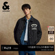 杰克·瓊斯（JACK&JONES） 男生2025年冬季款羽絨服翻領(lǐng)簡(jiǎn)約日常外套美式百搭上衣225323010