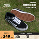 VANS范斯官方 Faulkner粉彩風(fēng)酷感黑美式經(jīng)典薄絨男鞋板鞋 黑色 40.5