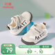 牧童學(xué)步鞋夏季透氣單網(wǎng)寶寶鞋男嬰兒鞋軟底防滑面包鞋女 奶咖 19