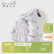 戴維貝拉（DAVE＆BELLA）女童防水透濕棉服秋冬兒童夾棉連帽外套