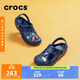 CROCS卡駱馳貝雅洞洞鞋沙灘鞋|10126 深藍-410 43(270mm)