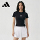 阿迪達(dá)斯（adidas）女 運(yùn)動(dòng)型格系列 W 3S SJ BABY T 短袖 JC8325 黑色 M