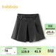 巴拉巴拉童裝兒童半身裙秋冬裝女童短裙中大童百搭洋氣時(shí)尚百褶裙