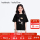 巴拉巴拉【balaOne】短袖女童t恤2026夏裝中大童吸濕速干上衣208226117003