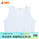 銅牛汗布短款女背心 春夏新款睡衣家居服背心女VB091 碎花點(diǎn)點(diǎn)-白-綠 L 170/95