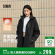 森馬（Semir）防護|地理系列羽絨服三防發(fā)熱90絨子兩件套101724113006