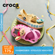 CROCS卡駱馳貝雅卡駱班兒童洞洞鞋沙灘涼鞋男童女童拖鞋/207018/207019 芭蕾粉/糖果粉-6TG 35 (215mm)