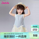笛莎童裝女童裙子2025年夏季寶寶洋氣梭織連衣裙 淺藍 130