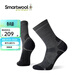 SMARTWOOL徒步輕量減震中筒襪戶(hù)外美利奴羊毛襪運動(dòng)襪登山襪1614/1613 1614中筒襪:中灰色052 徒步輕量減震中筒襪 M（適合腳碼38-41）