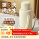 欣美雅熱水瓶暖壺學(xué)生用宿舍大容量暖瓶開(kāi)水瓶家用老式塑料外殼保溫水壺 奶油白 3.2L 【加厚款-更保溫】