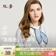 絲界100%桑蠶絲真絲絲巾長(cháng)條領(lǐng)巾twilly絲帶發(fā)帶麻花辮發(fā)繩綁包禮物