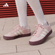 adidas DAILY 4.0舒適百搭復古休閑板鞋男女新款阿迪達斯輕運動(dòng)   淺粉/亮白/暗紫   37