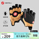 CASTELLI蝎子騎行手套男女通用夏季減震防滑透氣耐磨加厚半指手套4521024 120黑黃 L