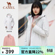駱駝（CAMEL）沖鋒衣三合一女抓絨內膽可拆卸加絨加厚防風(fēng)防水 U1W1TR342