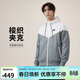 耐克(NIKE)男春夏 梭織連帽 款外套 運動(dòng)休閑  DA0002-084灰白M