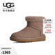 UGG新款女士舒適時(shí)尚平底純色蝴蝶結款迷你貝莉短靴雪地靴1178790 CRBO | 馴鹿色 38