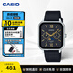 卡西歐（CASIO）月相手表 方形指針石英簡(jiǎn)約優(yōu)雅情侶手表小方塊 情人節禮物生日 MTP-M305L-1A2VDF