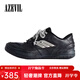 安哲衛（AZEVIL）德訓鞋男2026春季新款巴黎復古運動(dòng)休閑鞋真皮小白鞋厚 黑武士 42 男